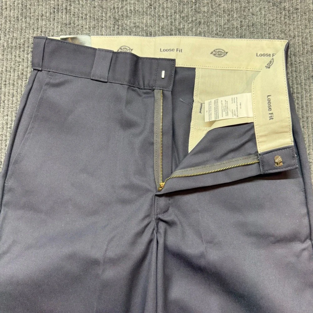 Dickies Mens 32 Charcoal Gray Loose Fit Twill Work‎ Shorts 13 Inseam Utility
